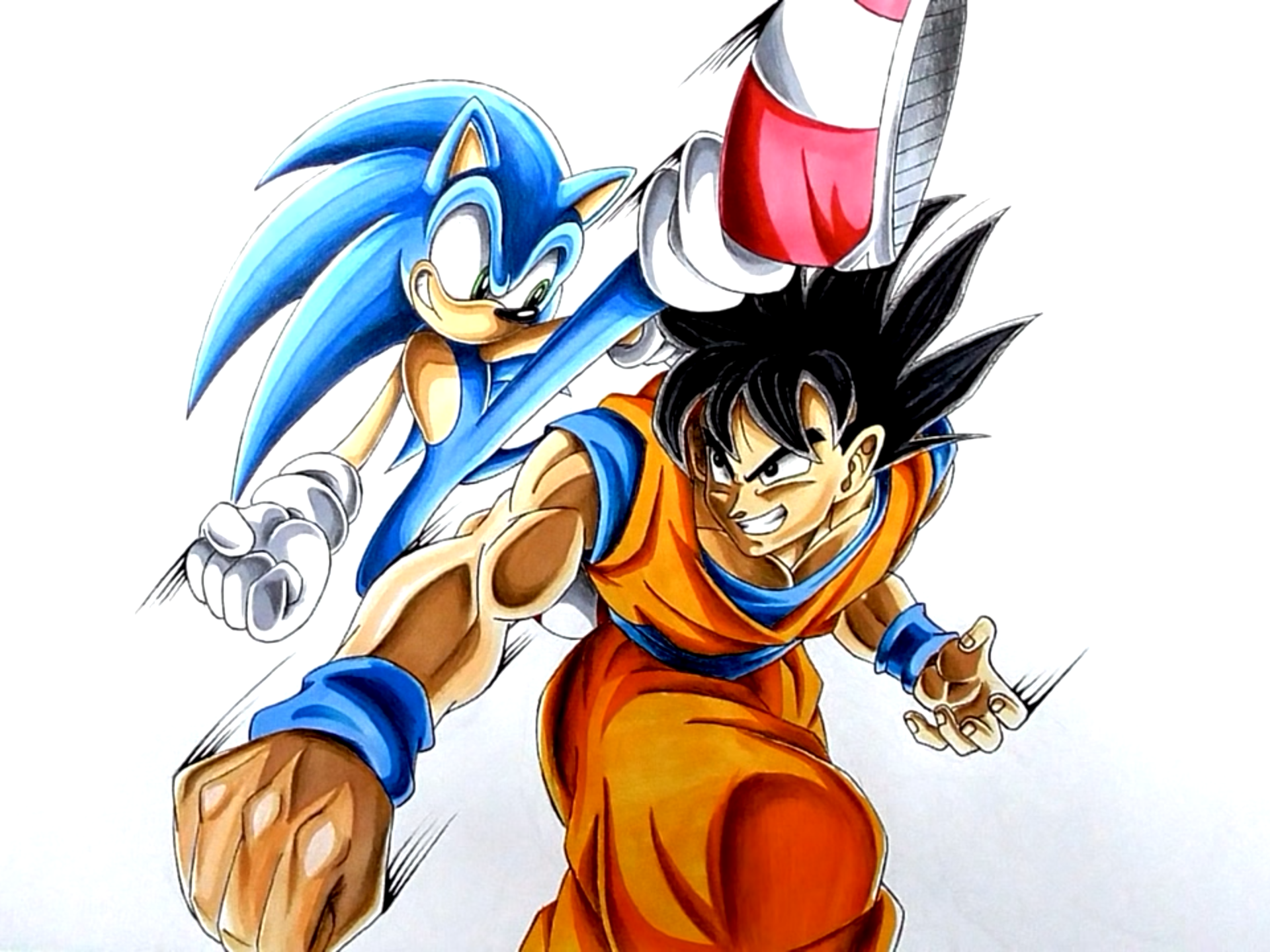 Can Sonic beat Goku?