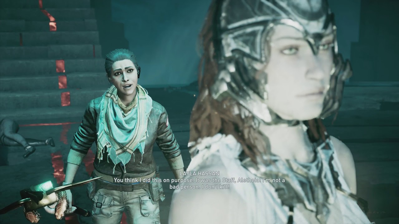 What happened to Layla at the end of Odyssey?