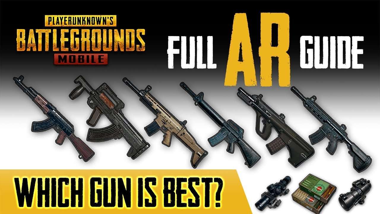 Which gun is best in PUBG?