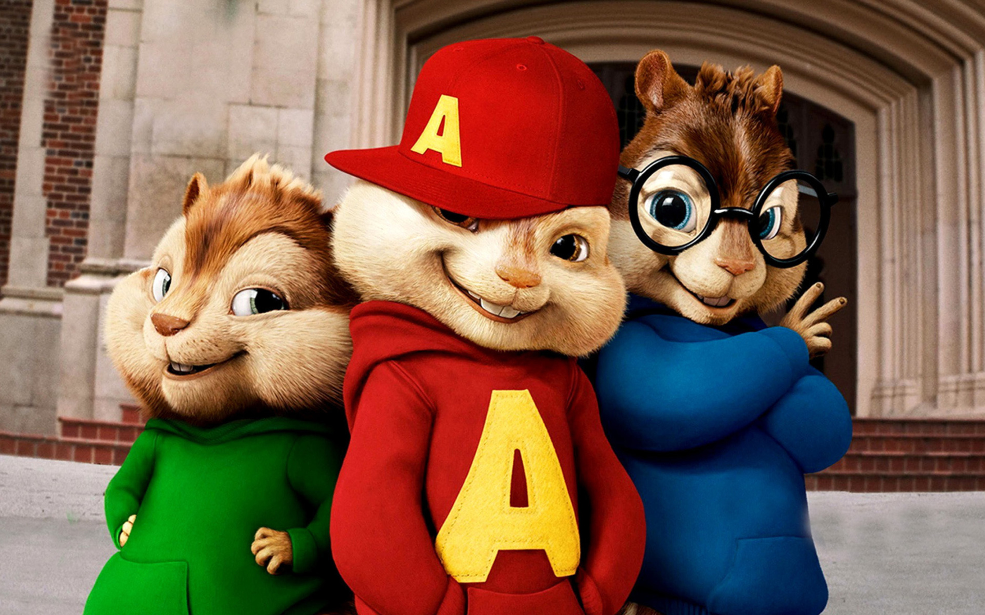 Who are the Chipmunks girlfriends?